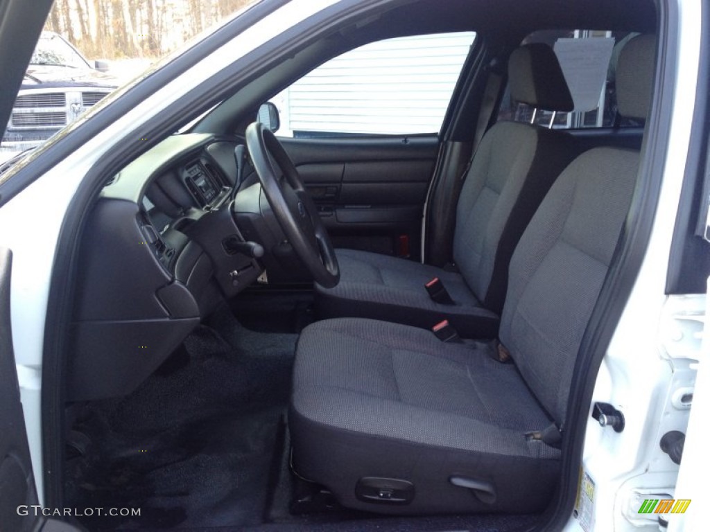 2007 Crown Victoria  - Vibrant White / Charcoal Black photo #24