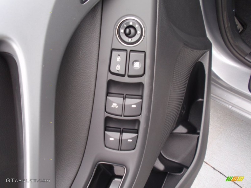2014 Elantra Sport Sedan - Titanium Gray Metallic / Black photo #23