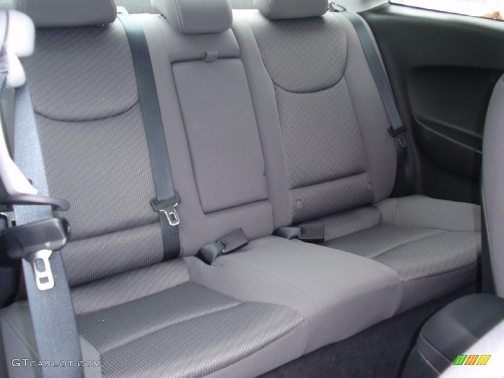 2014 Hyundai Elantra Coupe Standard Elantra Coupe Model Rear Seat Photo #91142244