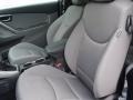2014 Hyundai Elantra Coupe Gray Interior Front Seat Photo