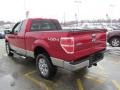 2009 Razor Red Metallic Ford F150 XLT SuperCab 4x4  photo #8