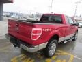 2009 Razor Red Metallic Ford F150 XLT SuperCab 4x4  photo #10