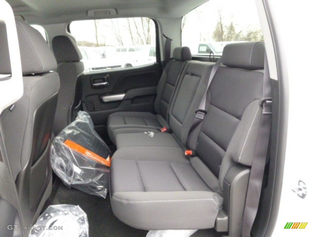 2015 Chevrolet Silverado 2500HD LT Crew Cab 4x4 Rear Seat Photo #91143273