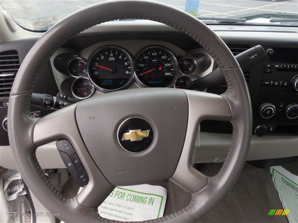 2012 Silverado 1500 LT Regular Cab 4x4 - Summit White / Light Titanium/Dark Titanium photo #15