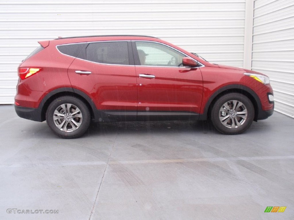 Serrano Red 2014 Hyundai Santa Fe Sport FWD Exterior Photo #91145505