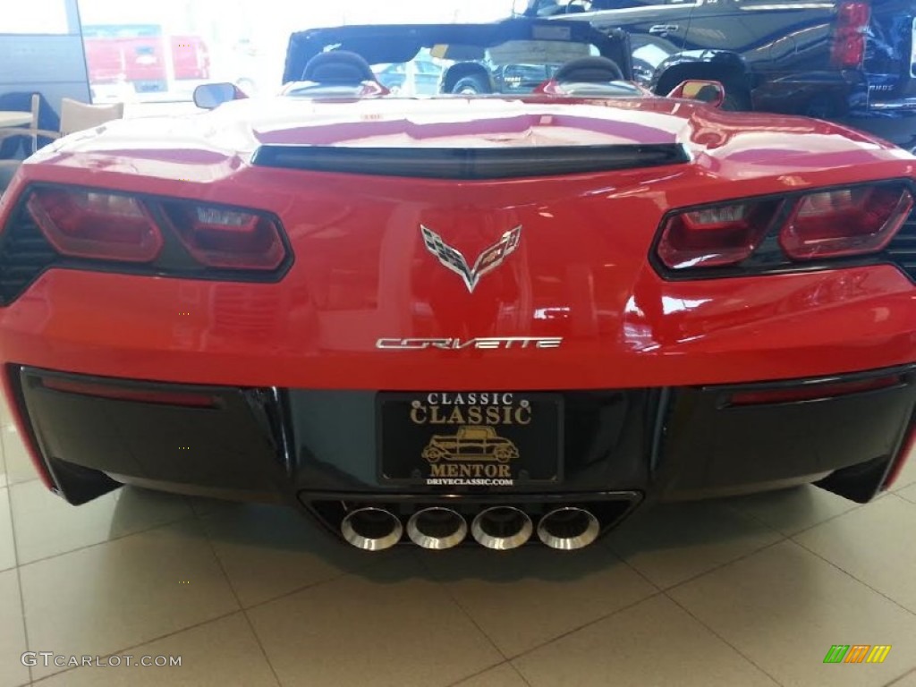 2014 Corvette Stingray Convertible - Torch Red / Jet Black photo #4