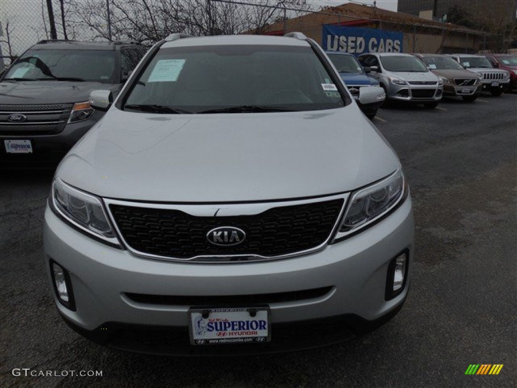 2014 Sorento LX - Bright Silver / Gray photo #2