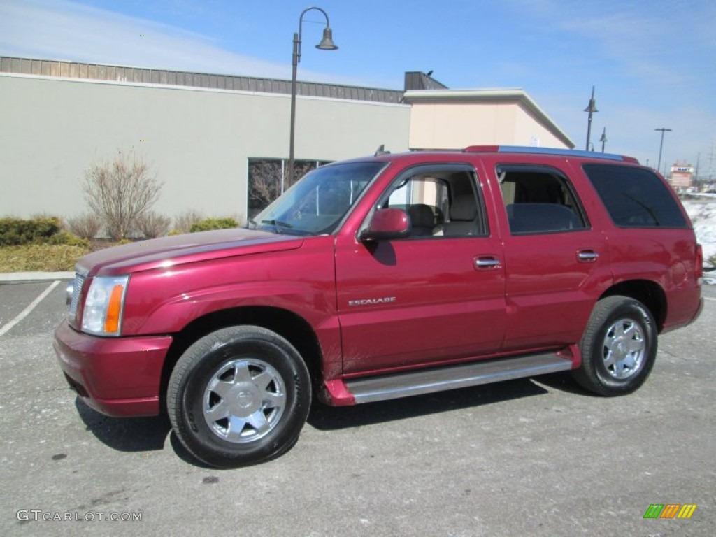 2006 Escalade AWD - Red E / Shale photo #1