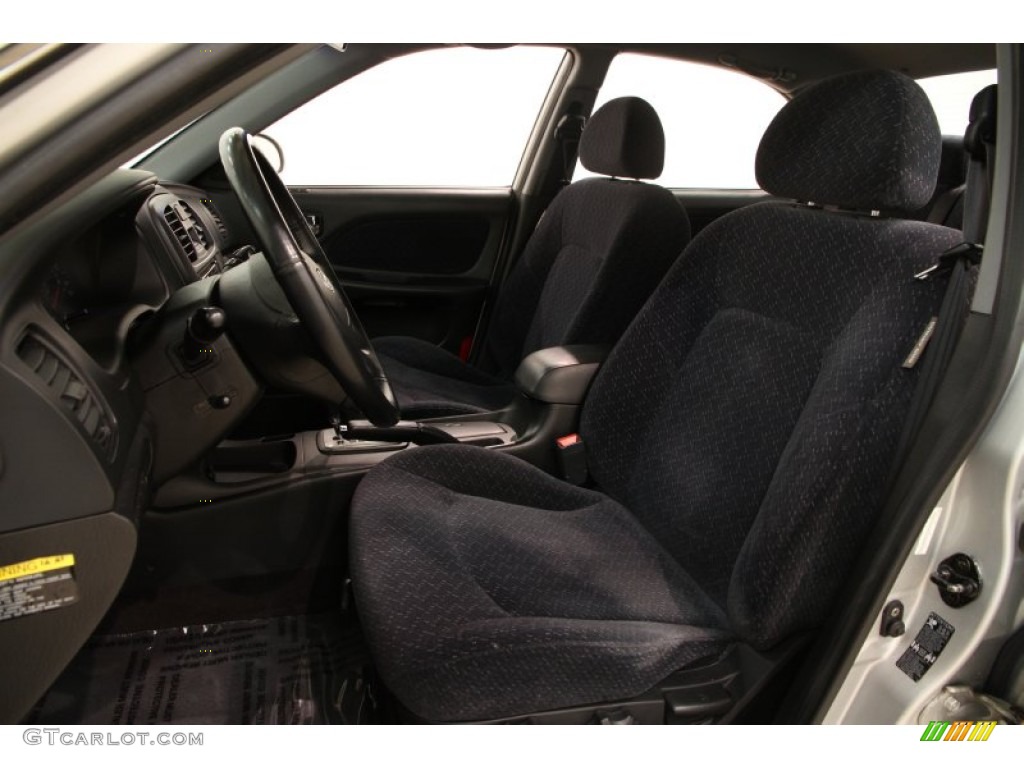 2003 Sonata GLS V6 - Brilliant Silver Metallic / Black photo #5