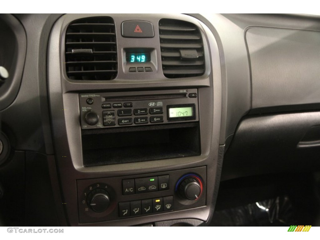 2003 Sonata GLS V6 - Brilliant Silver Metallic / Black photo #10