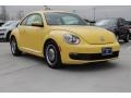 2012 Saturn Yellow Volkswagen Beetle 2.5L #91129708