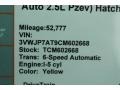 Saturn Yellow - Beetle 2.5L Photo No. 33