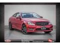 2014 Mars Red Mercedes-Benz C 350 Coupe  photo #1