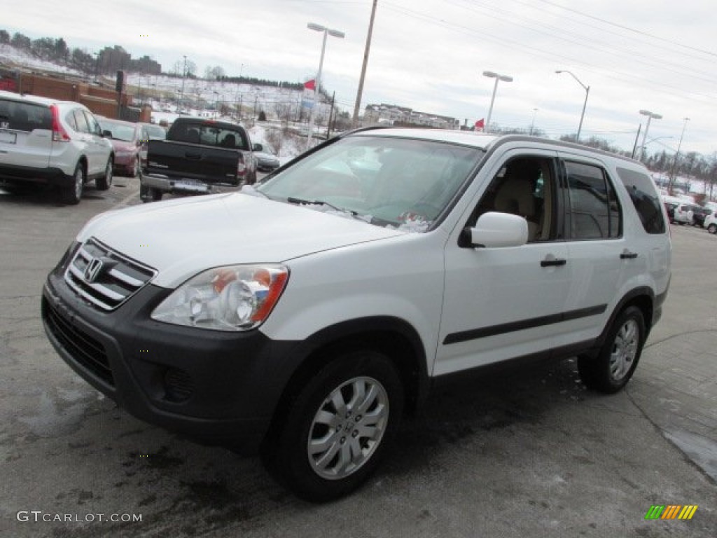 Taffeta White 2005 Honda CR-V EX 4WD Exterior Photo #91152303