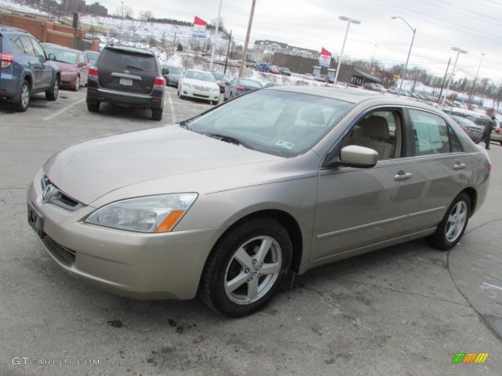 2003 Accord EX Sedan - Desert Mist Metallic / Ivory photo #5
