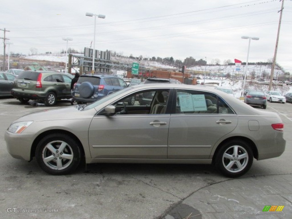 2003 Accord EX Sedan - Desert Mist Metallic / Ivory photo #6