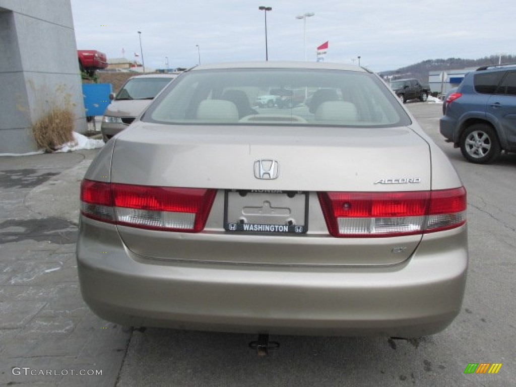 2003 Accord EX Sedan - Desert Mist Metallic / Ivory photo #9