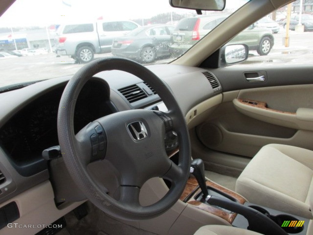 2003 Accord EX Sedan - Desert Mist Metallic / Ivory photo #11