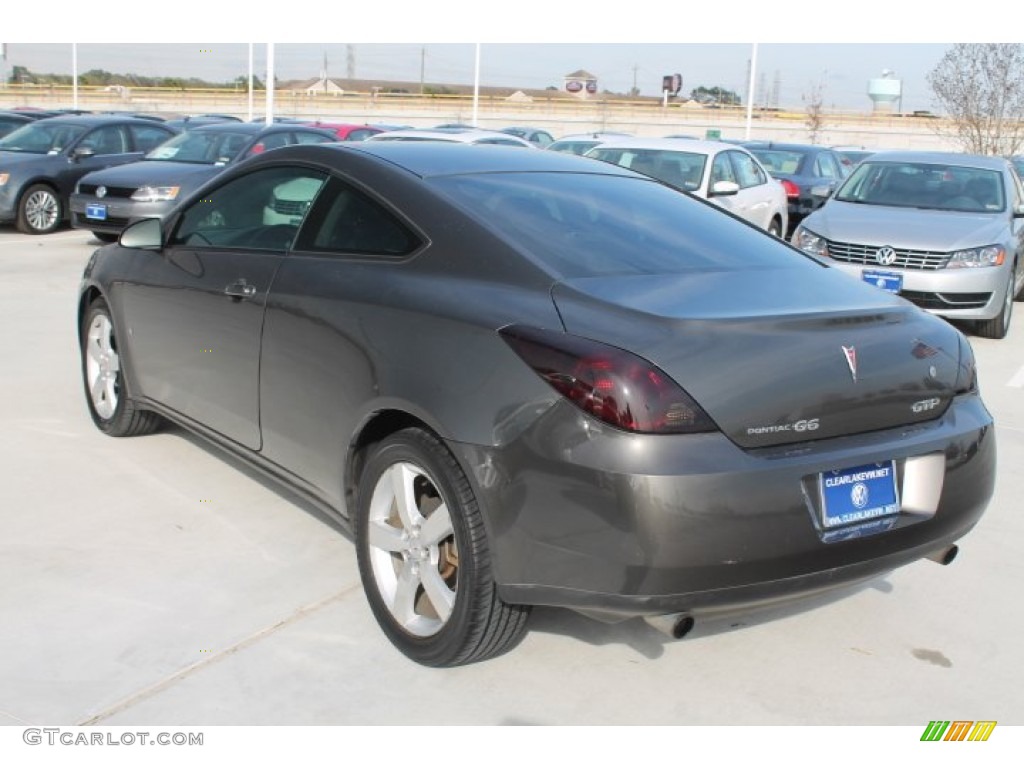 2007 G6 GTP Coupe - Dark Steel Gray Metallic / Ebony photo #7