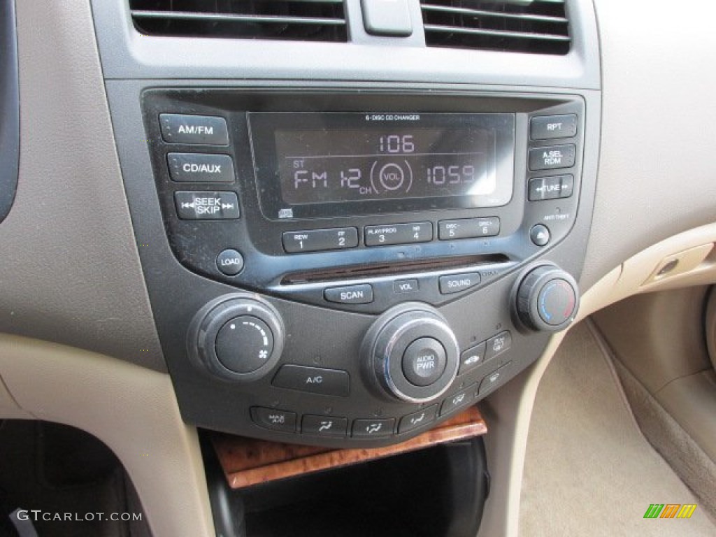 2003 Accord EX Sedan - Desert Mist Metallic / Ivory photo #13