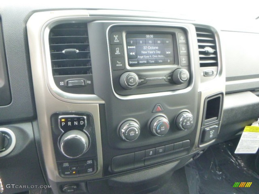 2014 1500 Big Horn Quad Cab 4x4 - Black / Black/Diesel Gray photo #19