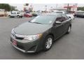 2013 Cypress Green Metallic Toyota Camry LE  photo #3