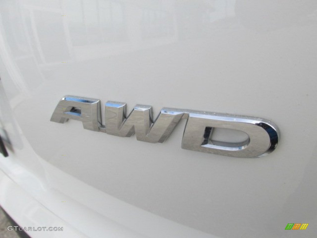 2012 CR-V EX 4WD - White Diamond Pearl / Beige photo #10