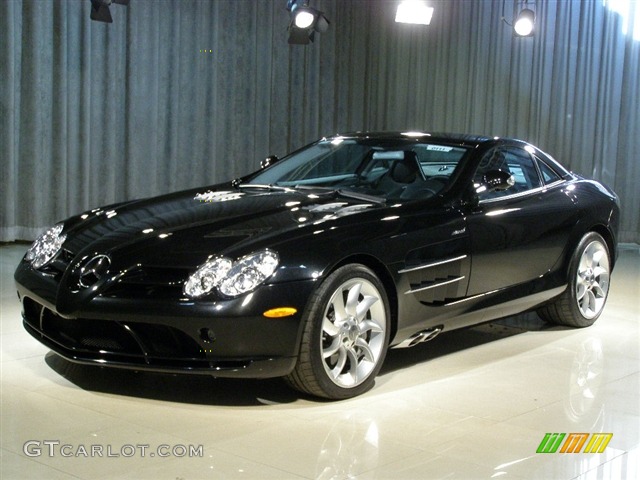 Black 2006 Mercedes-Benz SLR McLaren Exterior Photo #91156