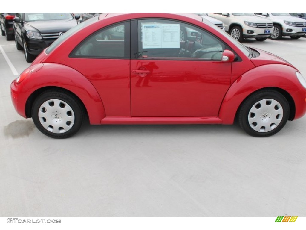 2010 New Beetle 2.5 Coupe - Salsa Red / Cream photo #10