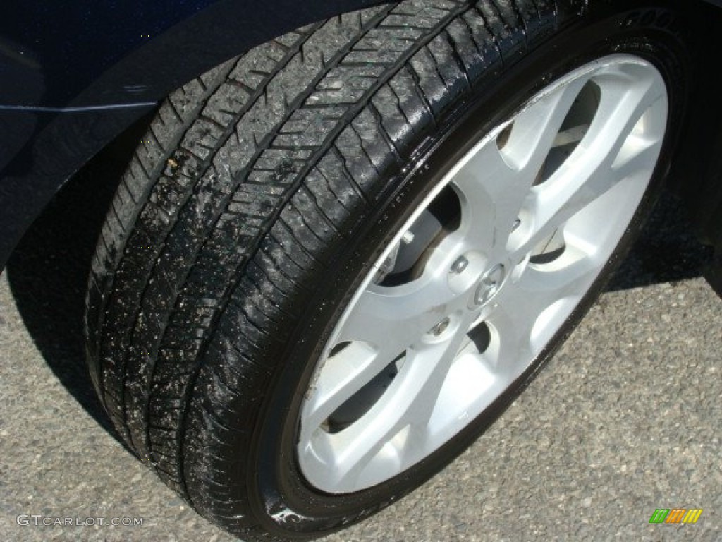 2008 MAZDA3 s Grand Touring Hatchback - Stormy Blue Mica / Black photo #10