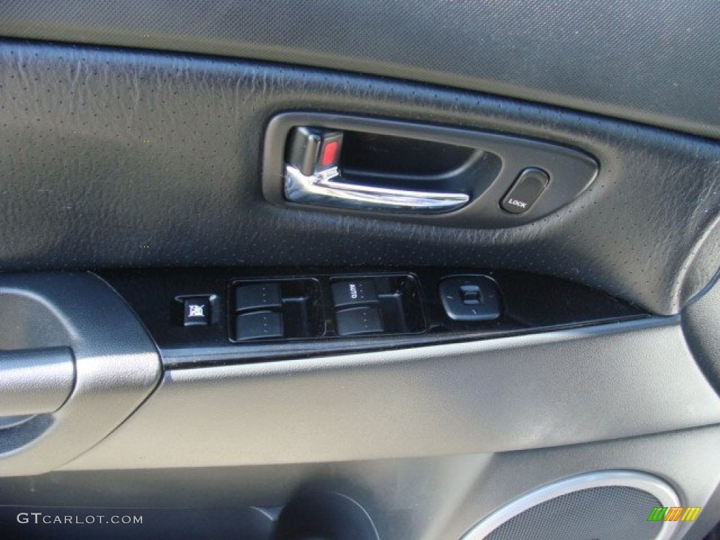 2008 MAZDA3 s Grand Touring Hatchback - Stormy Blue Mica / Black photo #13