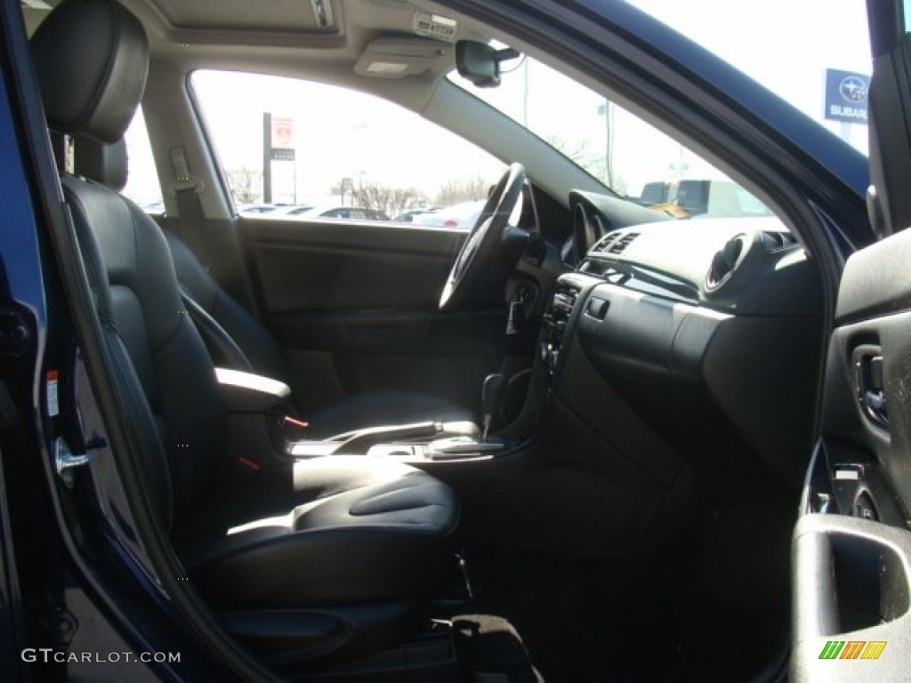 2008 MAZDA3 s Grand Touring Hatchback - Stormy Blue Mica / Black photo #15