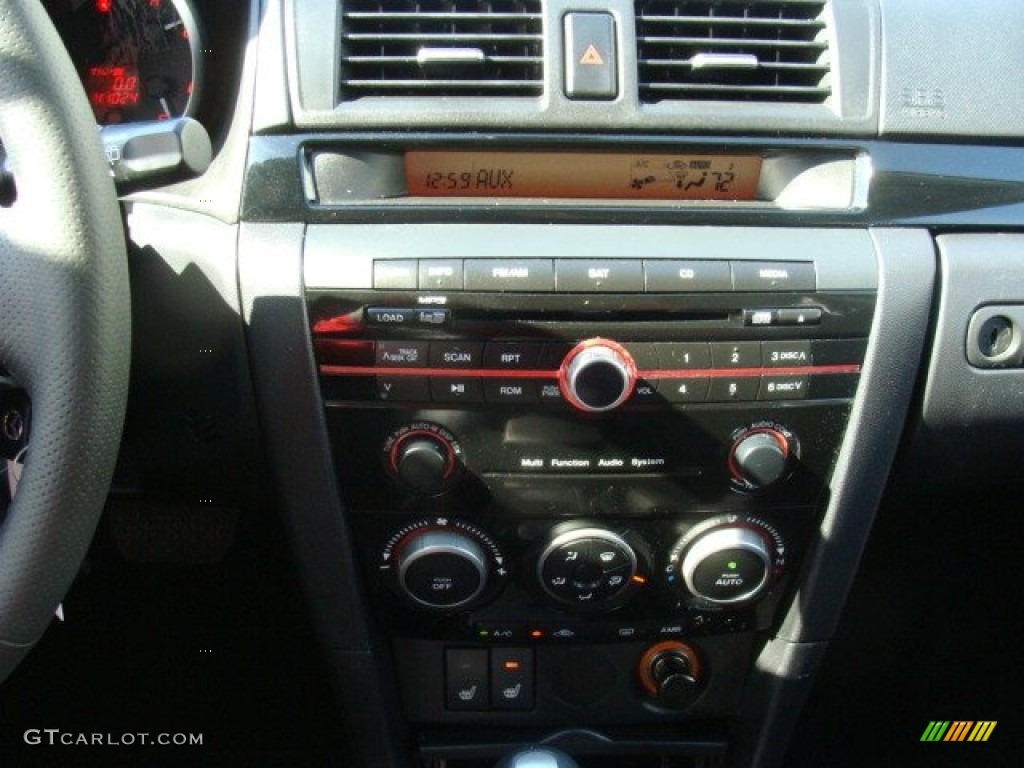 2008 MAZDA3 s Grand Touring Hatchback - Stormy Blue Mica / Black photo #22