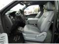 Steel Gray Interior Photo for 2013 Ford F150 #91158186