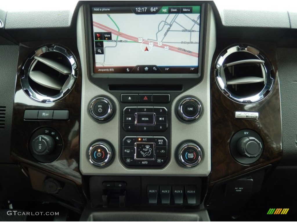 2014 Ford F250 Super Duty Platinum Crew Cab 4x4 Navigation Photos