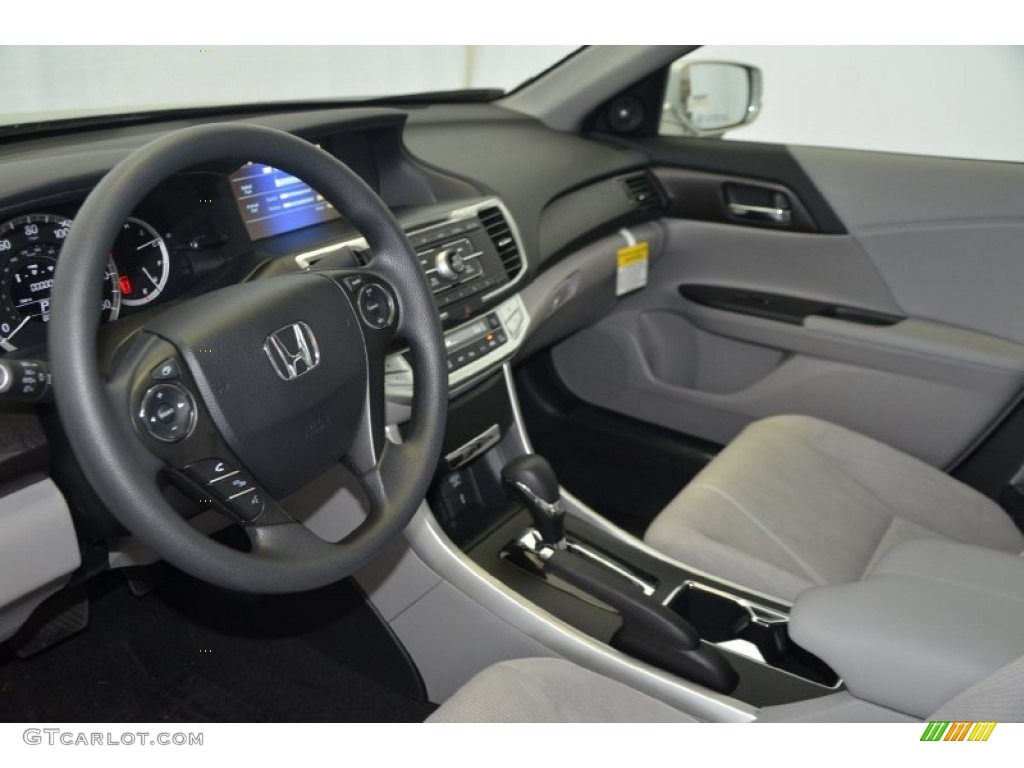 2014 Accord EX Sedan - Alabaster Silver Metallic / Gray photo #11