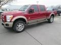 Ruby Red Metallic 2014 Ford F250 Super Duty King Ranch Crew Cab 4x4