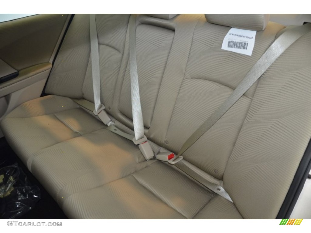 2014 Accord LX Sedan - Champagne Frost Pearl / Ivory photo #27