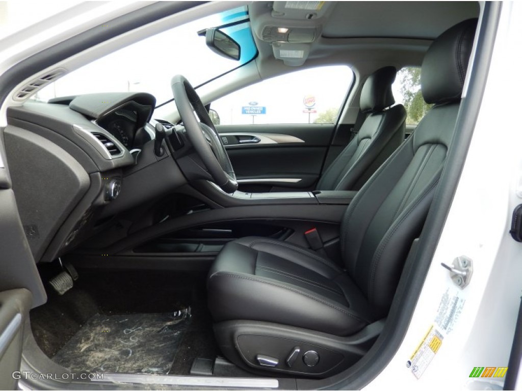Charcoal Black Interior 2014 Lincoln MKZ FWD Photo #91161411