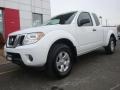 Avalanche White 2012 Nissan Frontier SV V6 King Cab 4x4