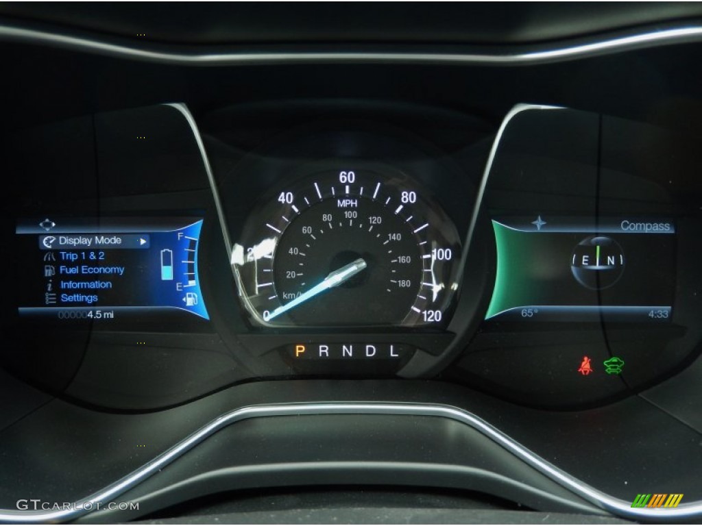 2014 Ford Fusion Hybrid S Gauges Photo #91161663