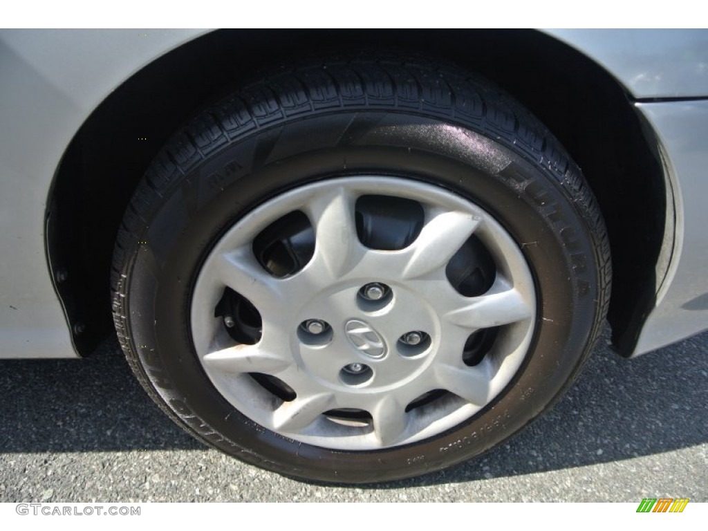 2000 Elantra GLS Sedan - Slate Gray / Gray photo #23