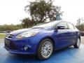 Performance Blue 2014 Ford Focus Titanium Sedan