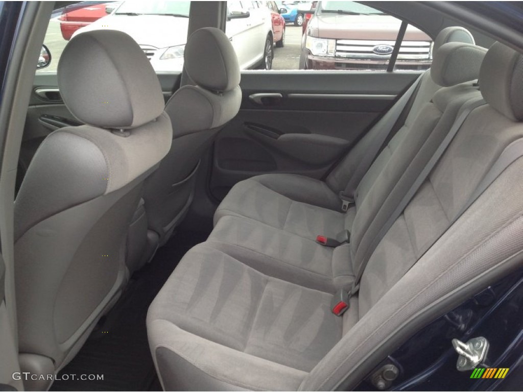 2008 Honda Civic EX Sedan Rear Seat Photo #91162632