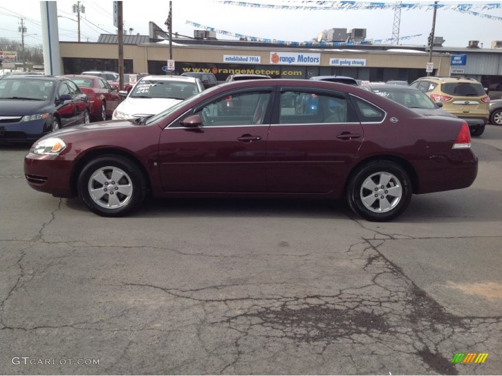 2007 Impala LT - Bordeaux Red / Neutral Beige photo #4