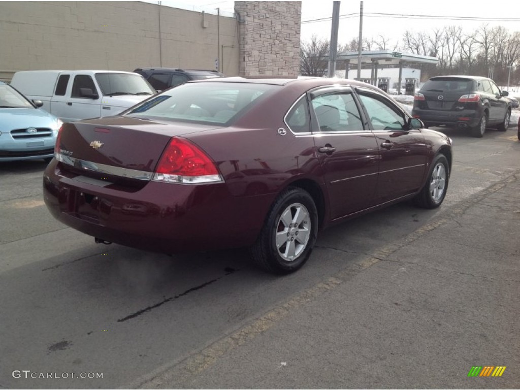 2007 Impala LT - Bordeaux Red / Neutral Beige photo #7