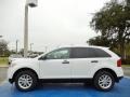 2014 Oxford White Ford Edge SE  photo #2