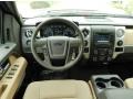 Pale Adobe 2014 Ford F150 XLT SuperCrew Dashboard