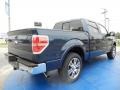 2014 Blue Jeans Ford F150 Lariat SuperCrew  photo #3