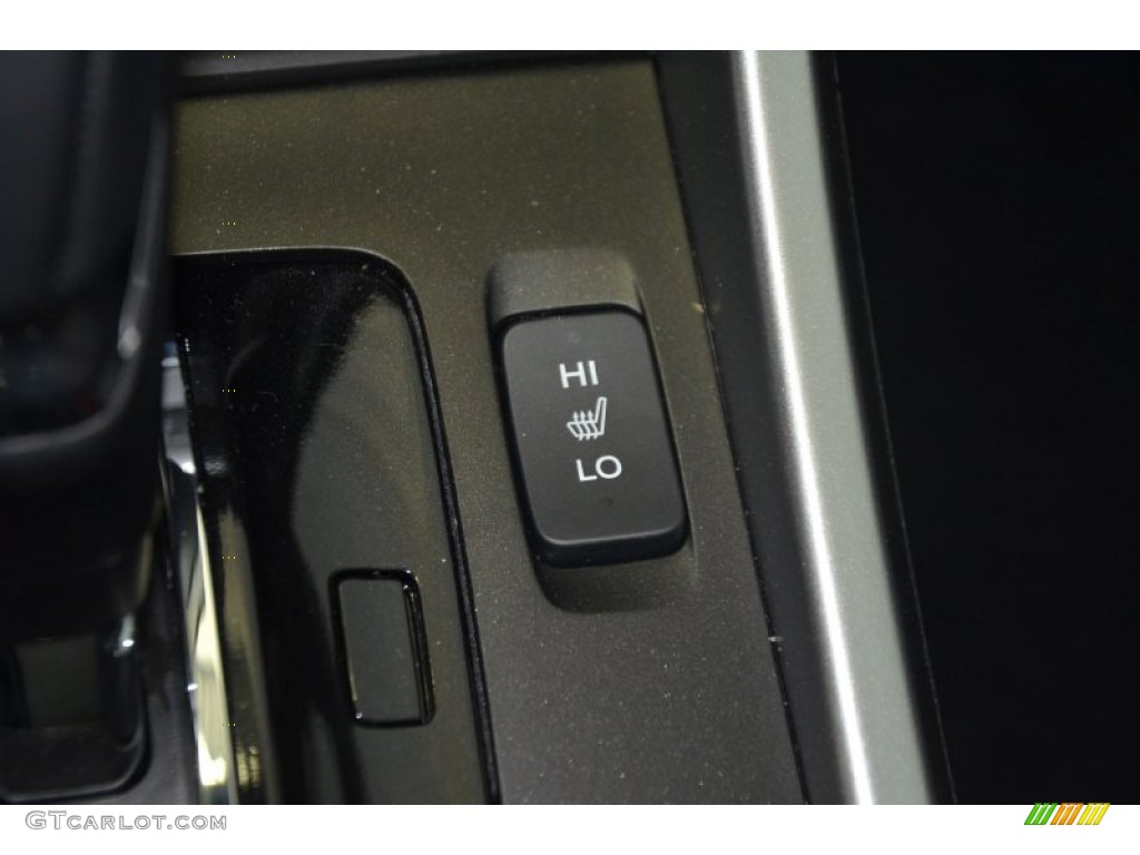 2014 Accord EX-L V6 Sedan - Crystal Black Pearl / Black photo #22